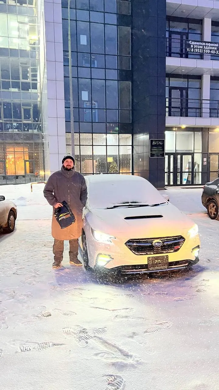 Subaru Levorg в день выдачи