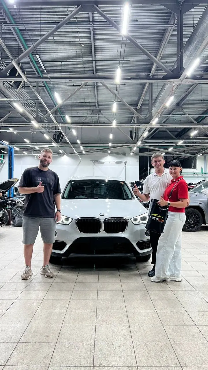 BMW X1 в день выдачи