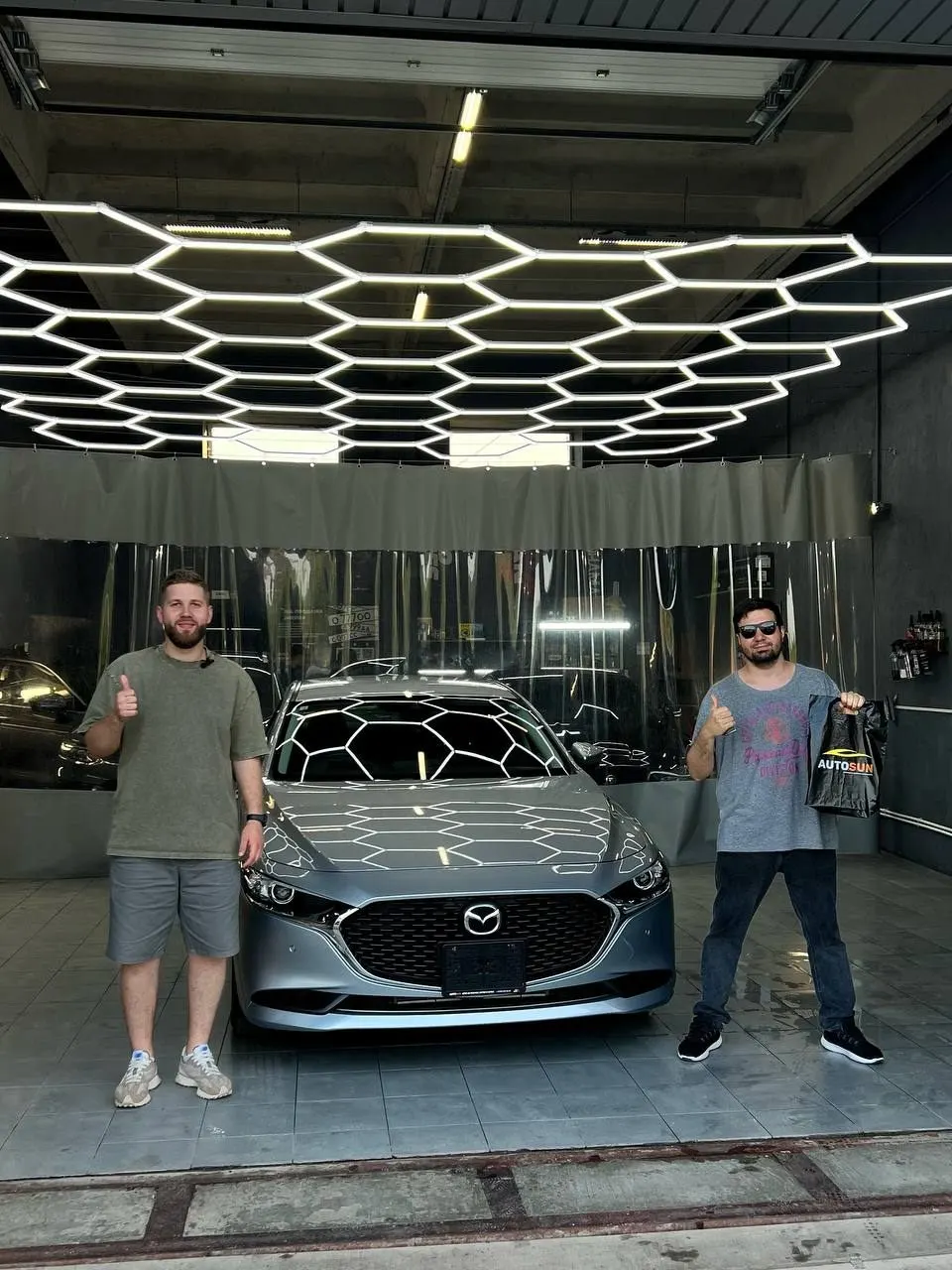 Mazda 3 в день выдачи