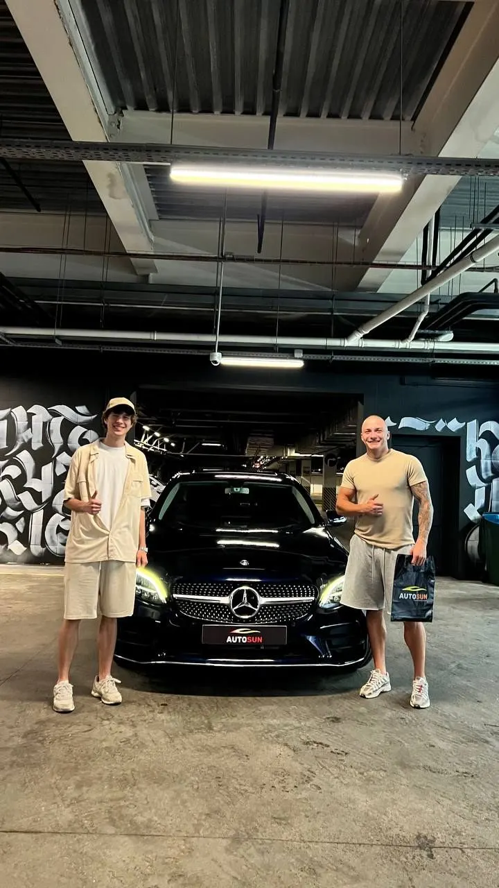 Mercedes-Benz C-Class в день выдачи, клиент Александр