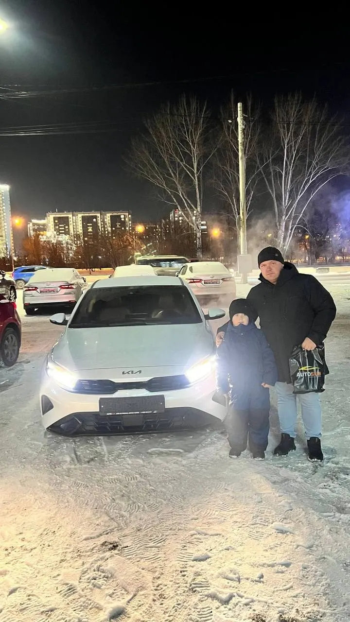 Kia K3 в день выдачи