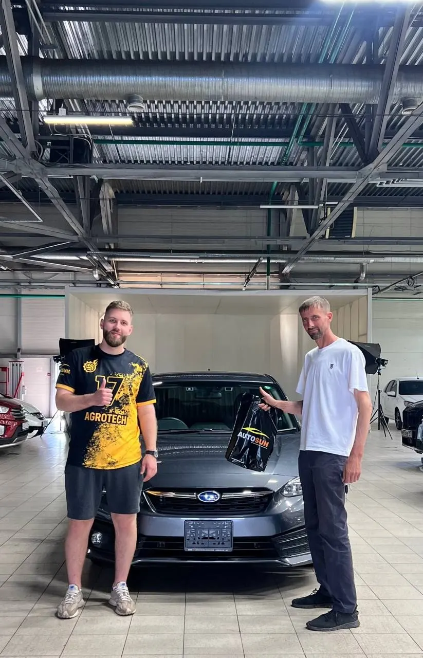 Subaru Impreza в день выдачи