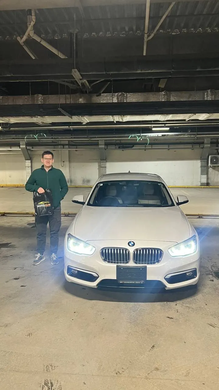 BMW 1 серии в день выдачи