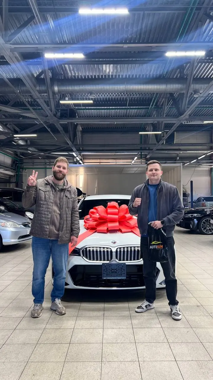 BMW 5 серии в день выдачи